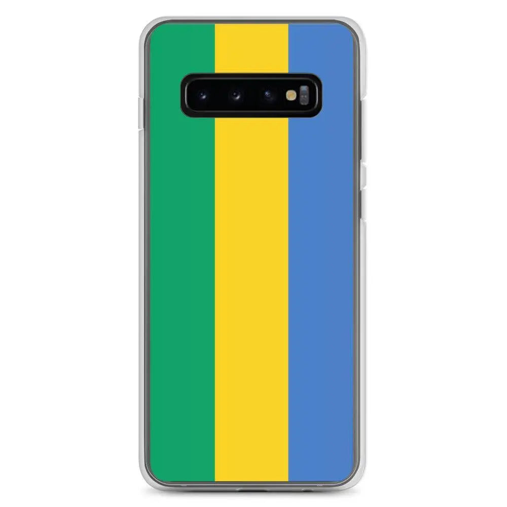 Coque samsung gabon souple antichoc motif drapeau