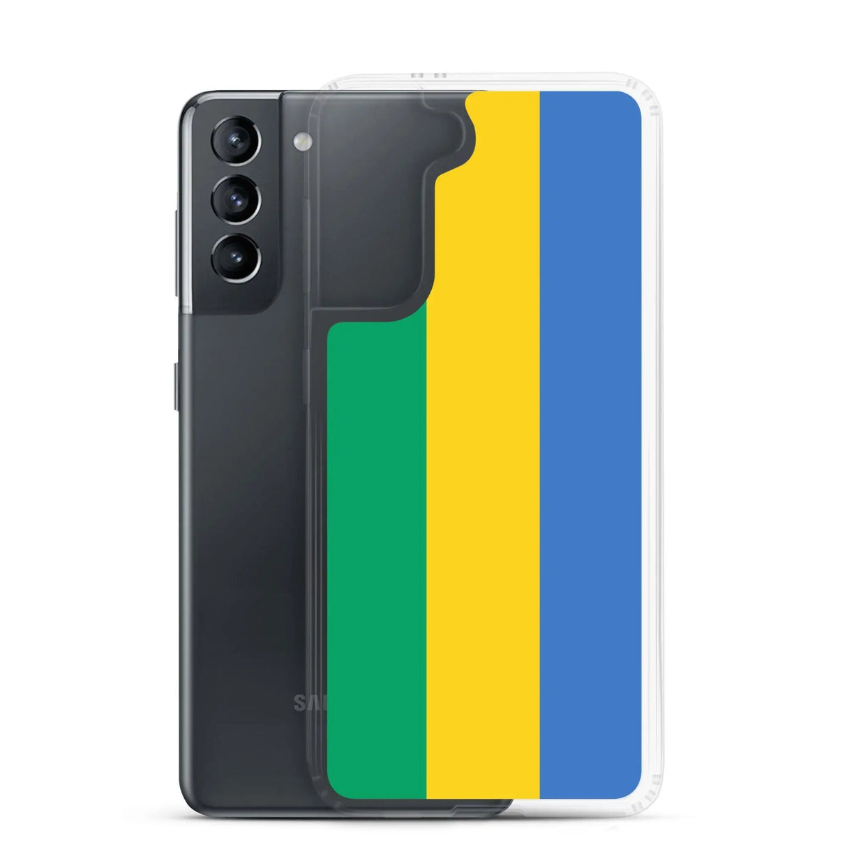 Coque samsung gabon souple antichoc motif drapeau
