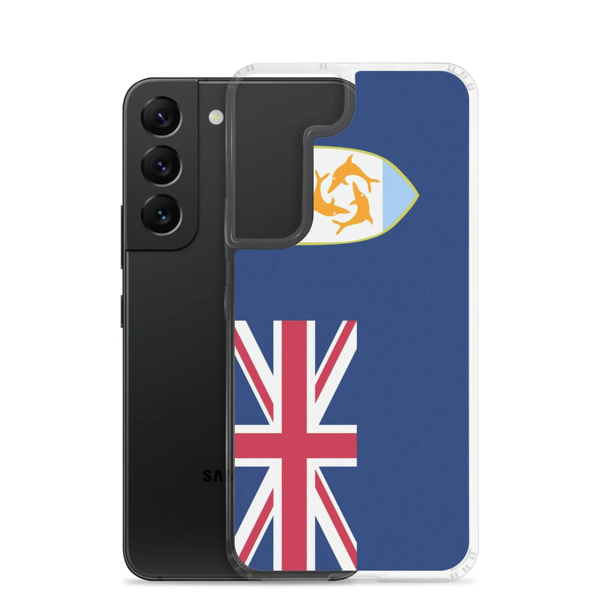 Coque samsung galaxy drapeau anguilla souple antichoc