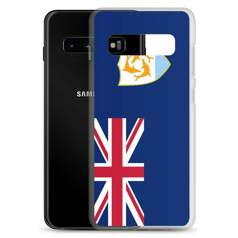 Coque samsung galaxy drapeau anguilla souple antichoc