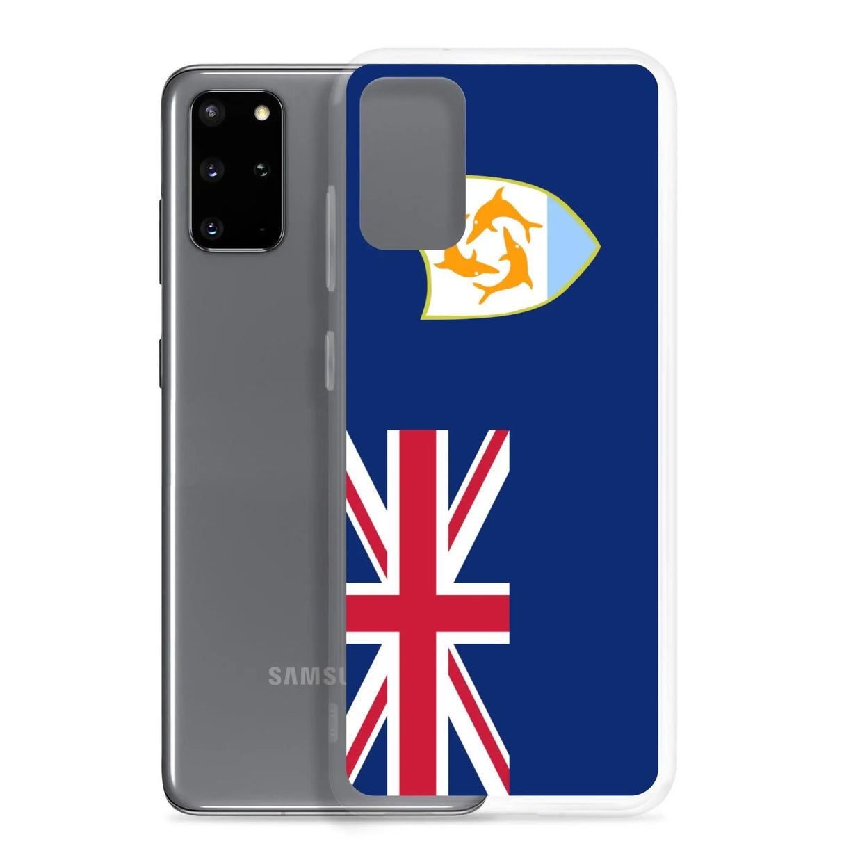 Coque samsung galaxy drapeau anguilla souple antichoc