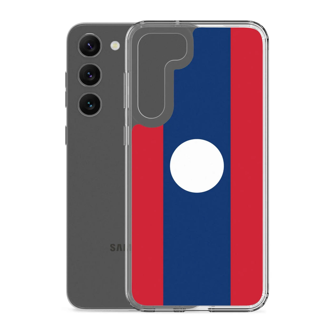 Coque samsung galaxy drapeau laos souple antichoc résistante
