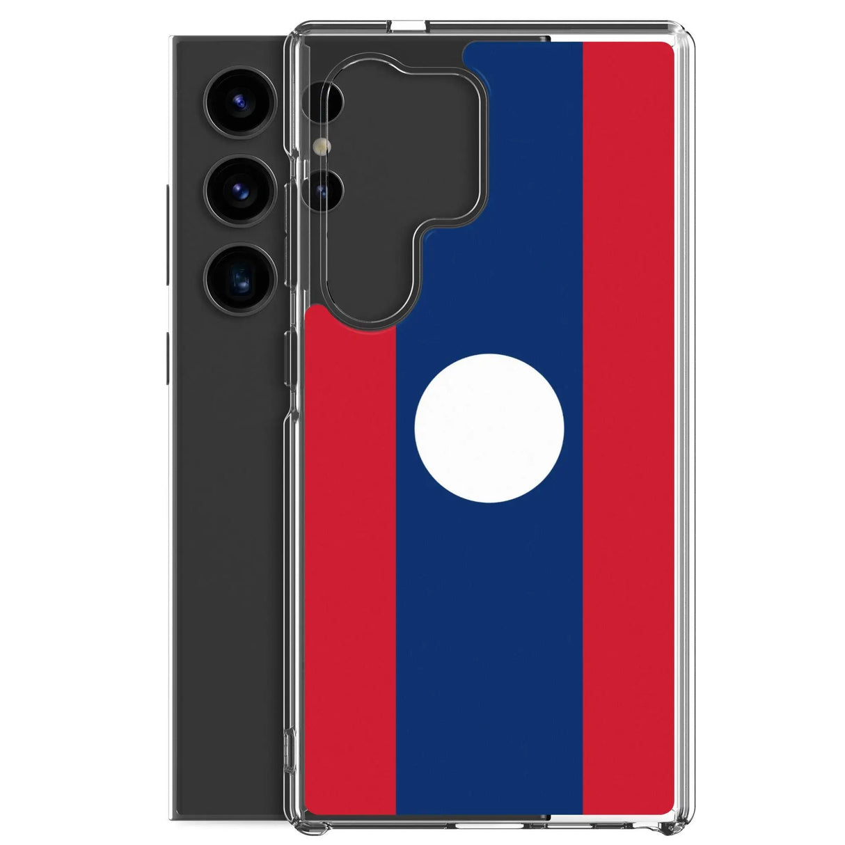 Coque samsung galaxy drapeau laos souple antichoc résistante