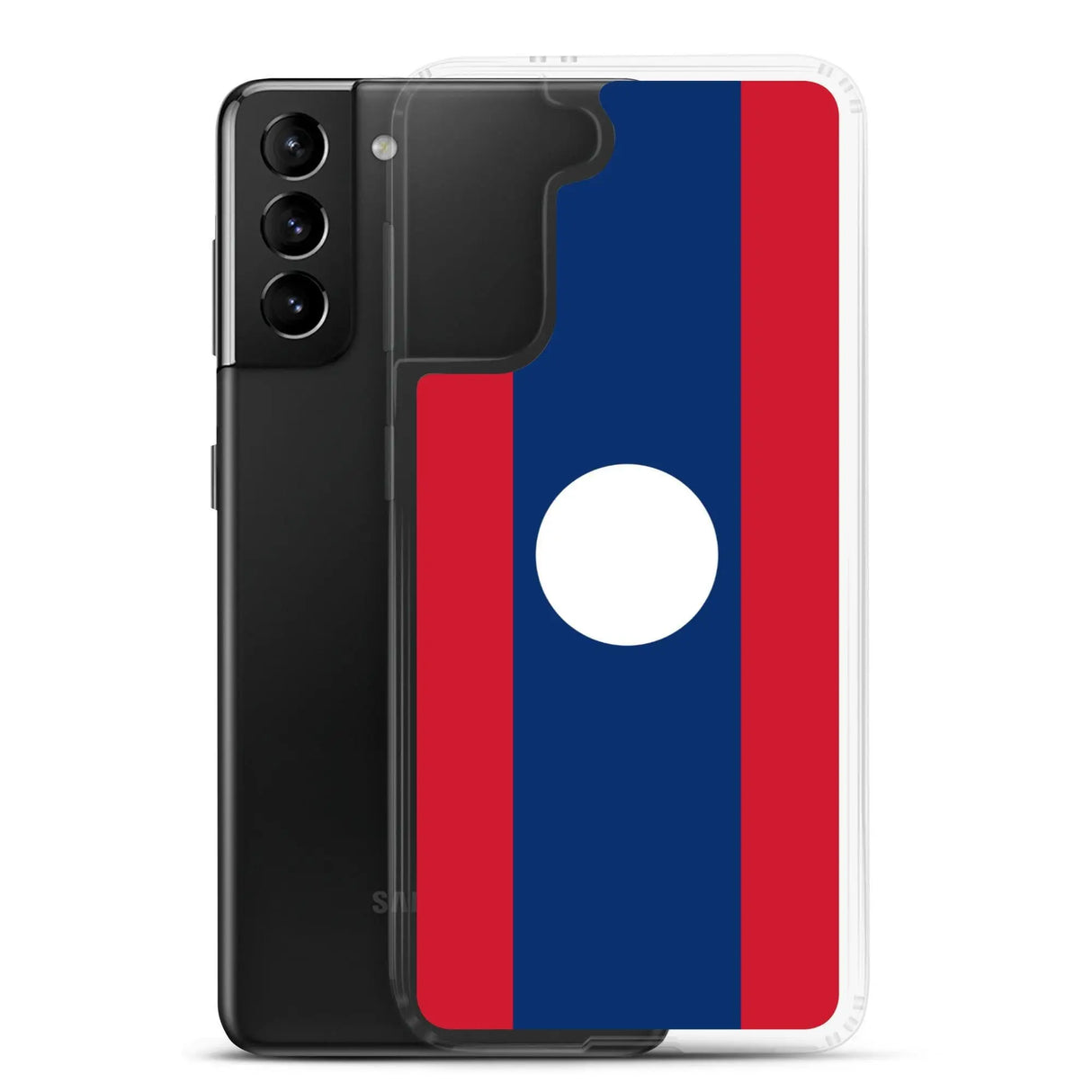 Coque samsung galaxy drapeau laos souple antichoc résistante