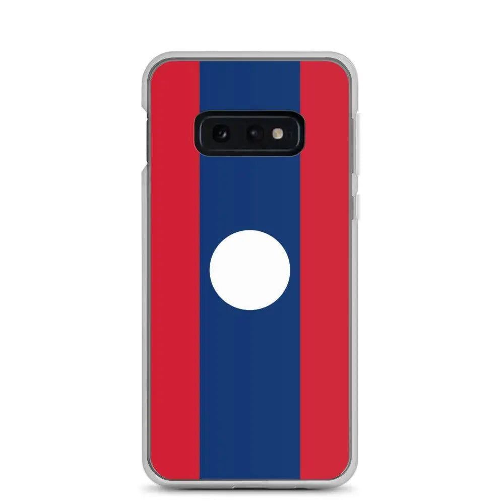 Coque samsung galaxy drapeau laos souple antichoc résistante