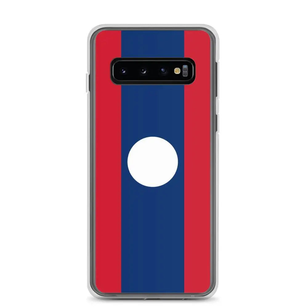 Coque samsung galaxy drapeau laos souple antichoc résistante