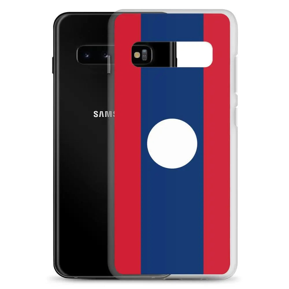 Coque samsung galaxy drapeau laos souple antichoc résistante