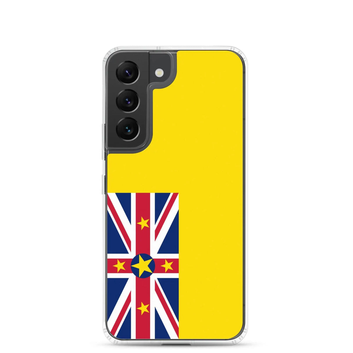 Coque samsung galaxy drapeau niue souple antichoc résistante