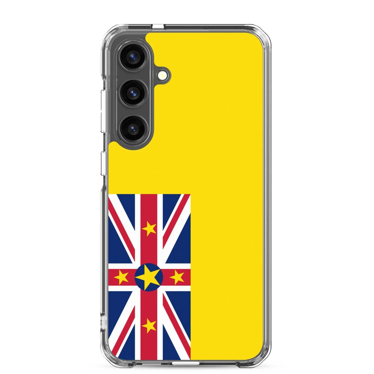 Coque samsung galaxy drapeau niue souple antichoc résistante