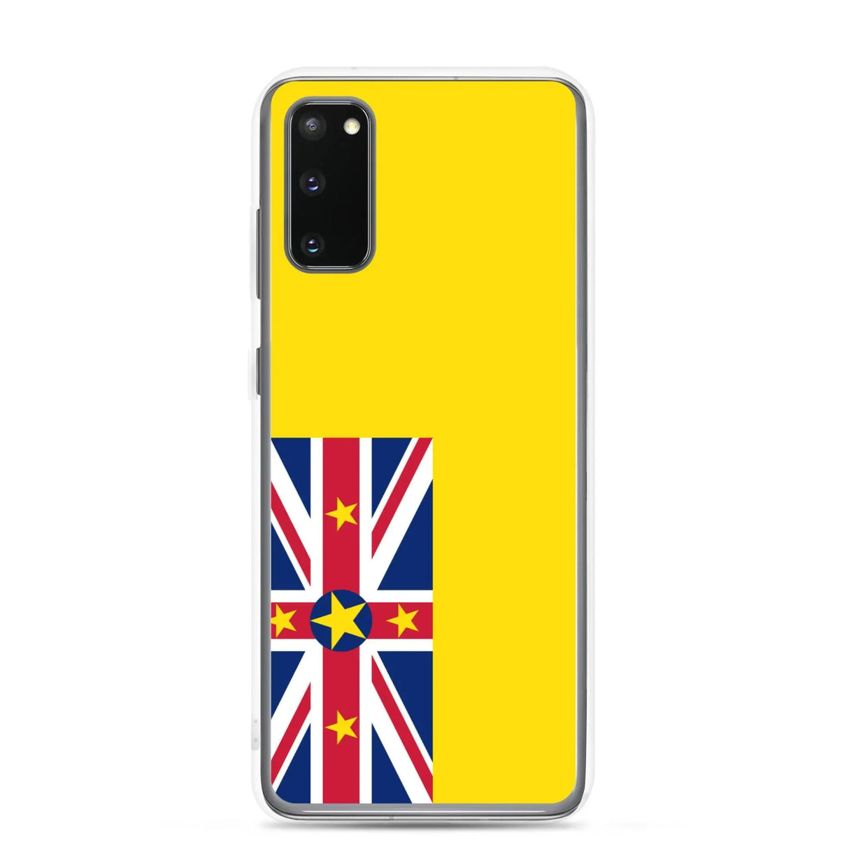 Coque samsung galaxy drapeau niue souple antichoc résistante