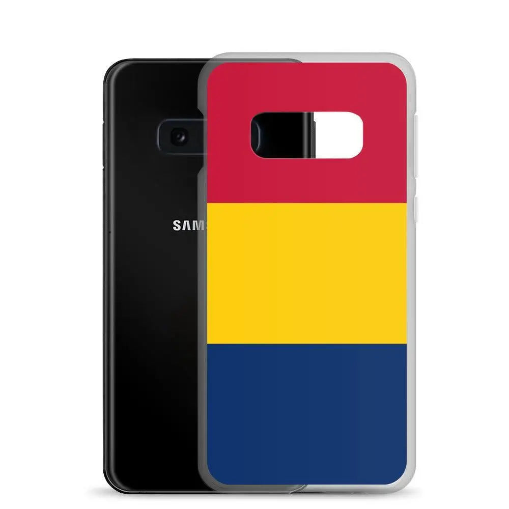 Coque samsung galaxy drapeau tchad souple antichoc