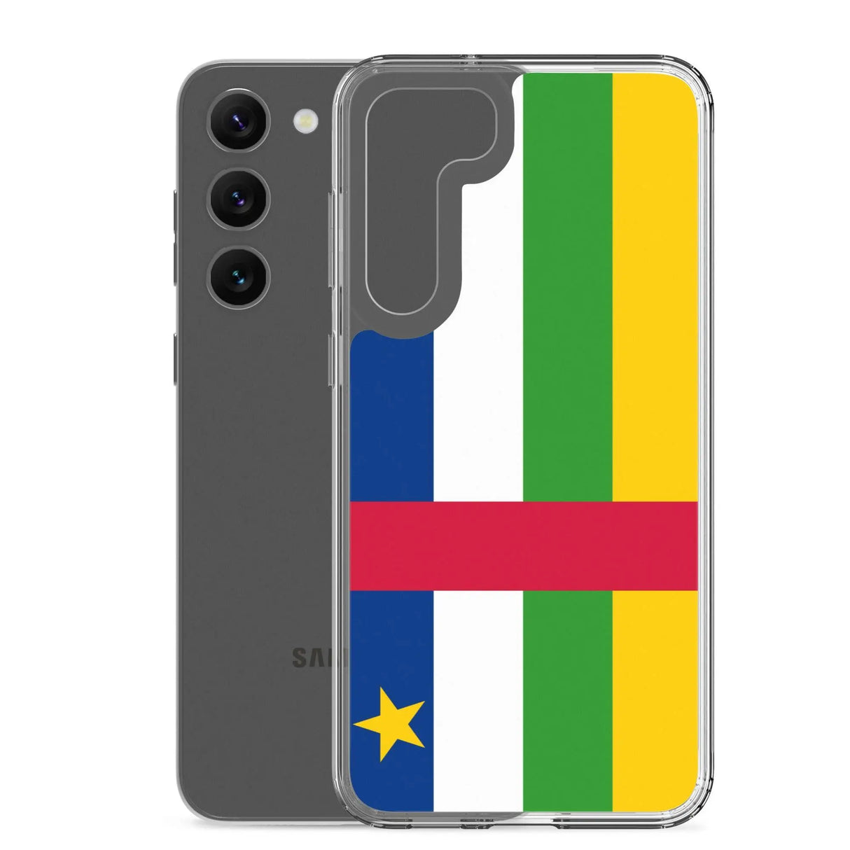 Coque samsung galaxy s23 république centrafricaine souple antichoc