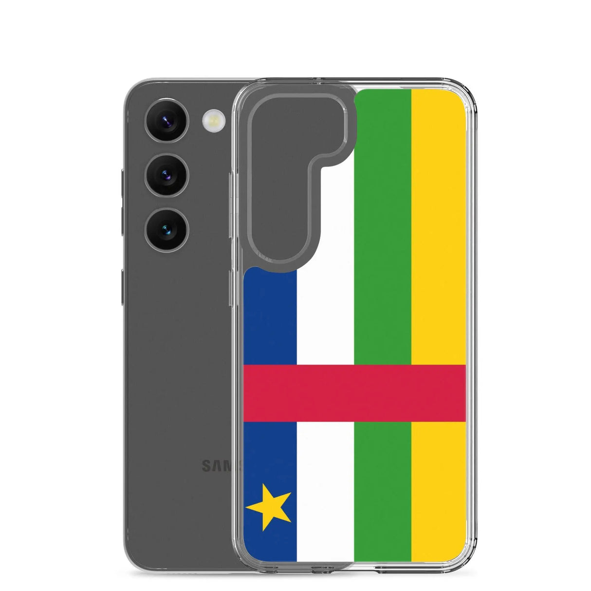 Coque samsung galaxy s23 république centrafricaine souple antichoc
