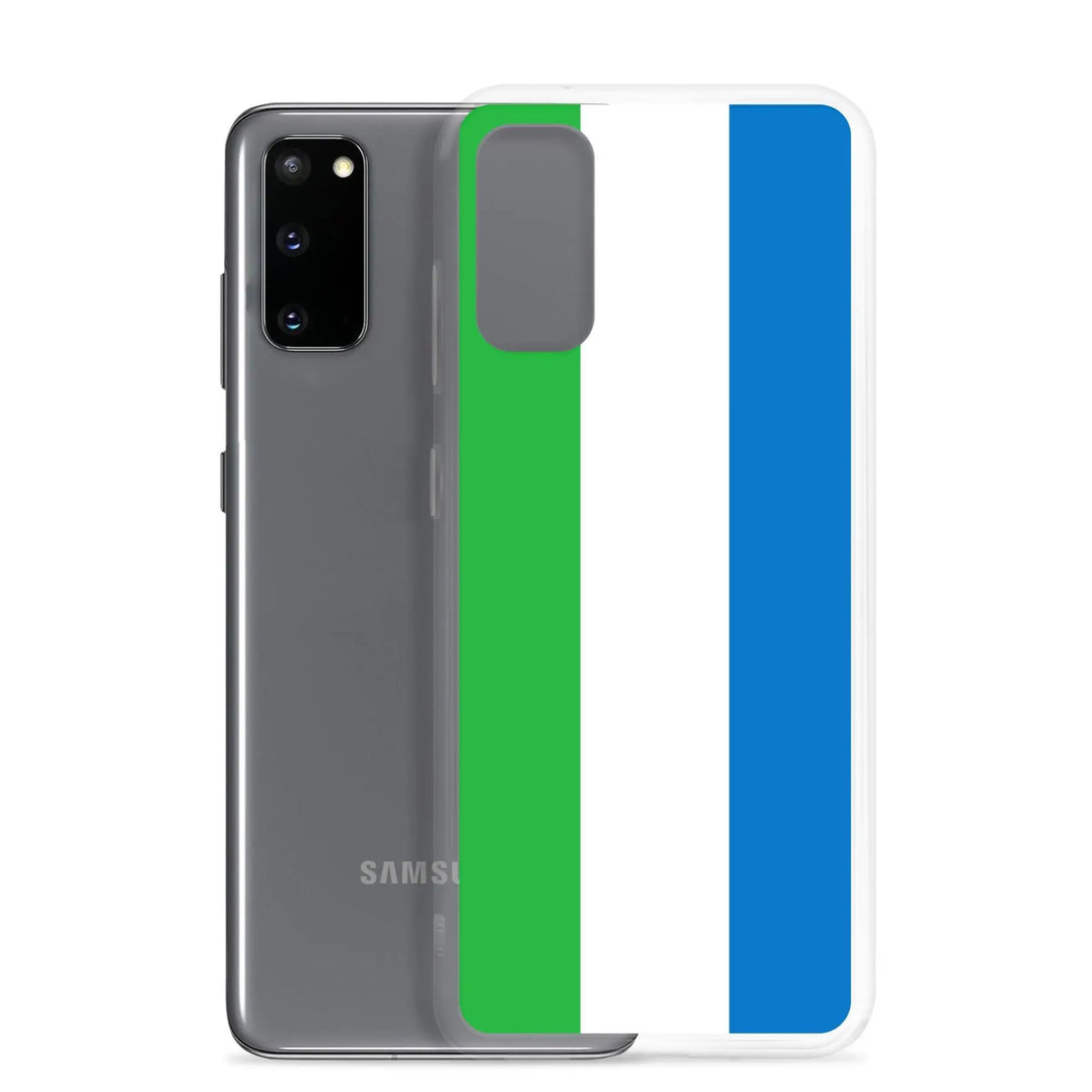 Coque samsung galaxy sierra leone souple résistante antichoc