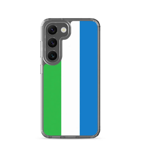 Coque samsung galaxy sierra leone souple résistante antichoc