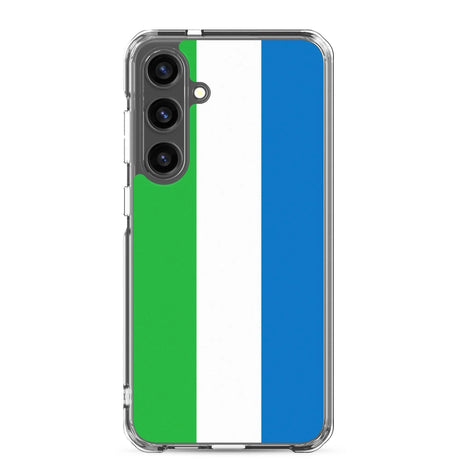Coque samsung galaxy sierra leone souple résistante antichoc