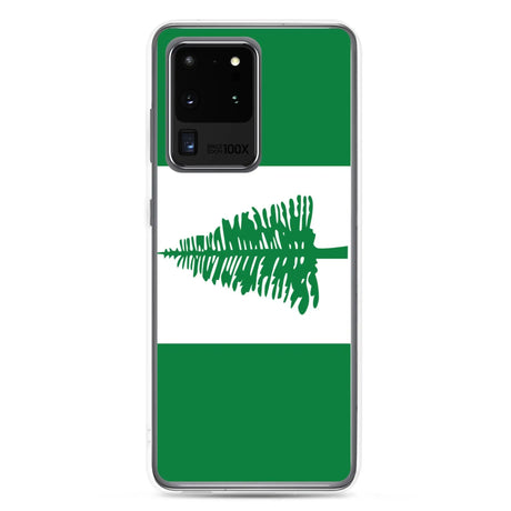Coque samsung île norfolk souple résistante antichoc