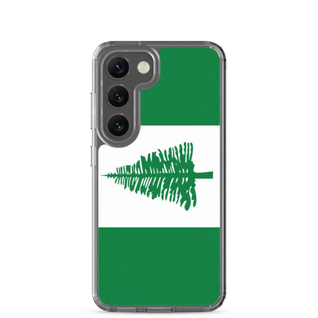 Coque samsung île norfolk souple résistante antichoc