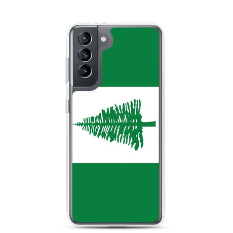 Coque samsung île norfolk souple résistante antichoc