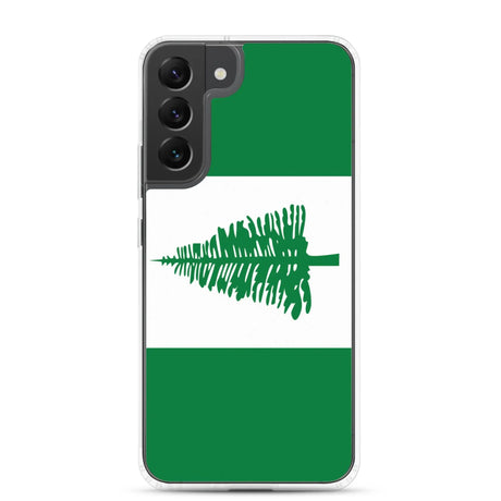 Coque samsung île norfolk souple résistante antichoc