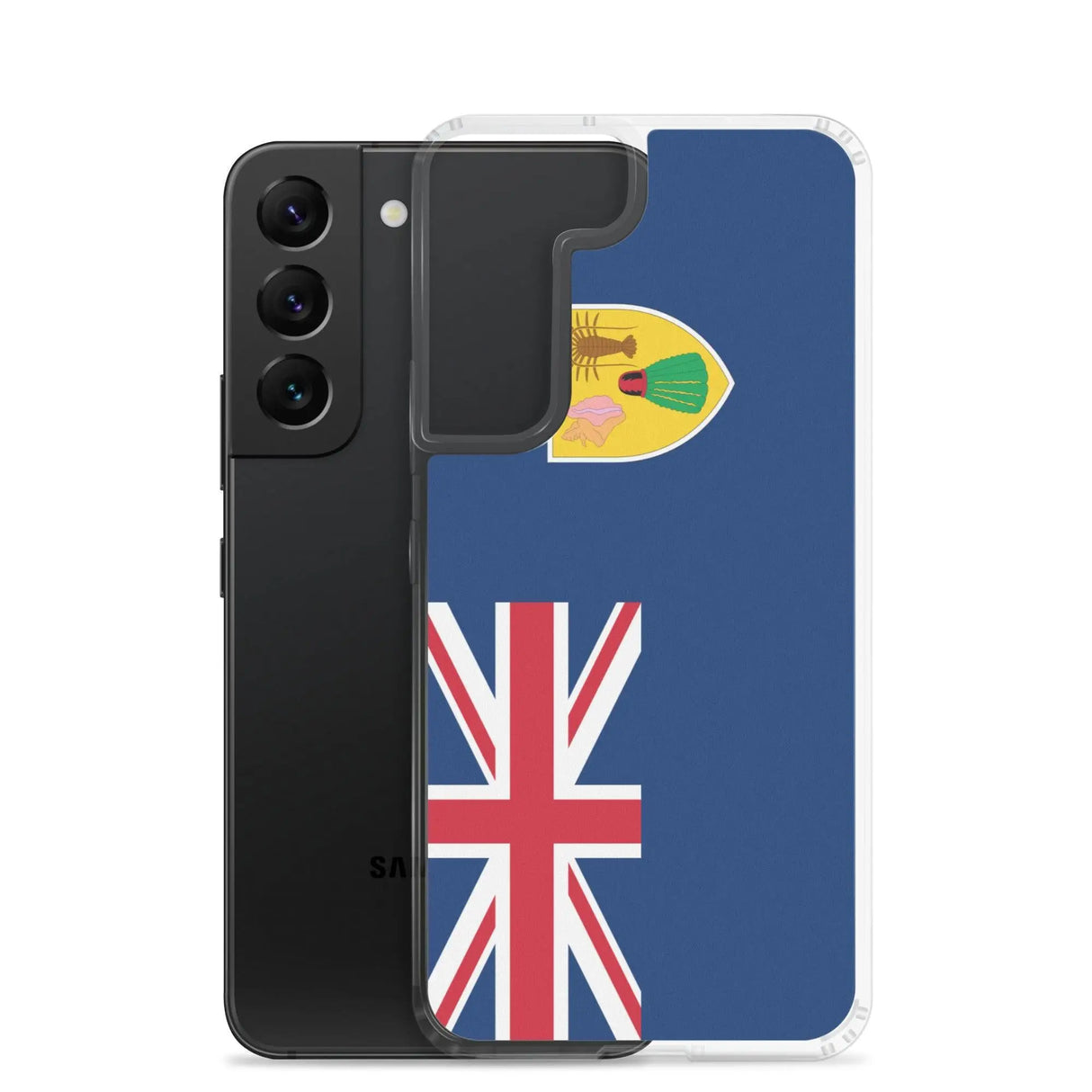 Coque samsung îles turques-et-caïques souple antichoc
