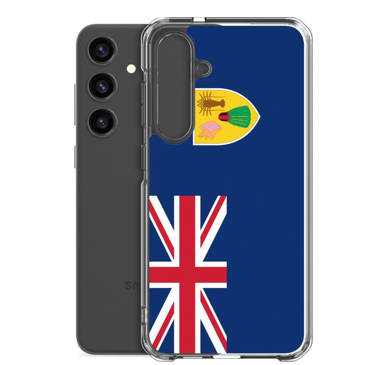 Coque samsung îles turques-et-caïques souple antichoc