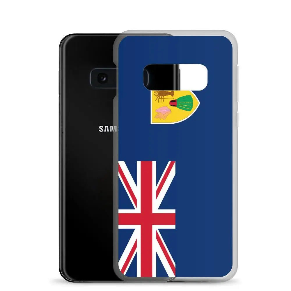 Coque samsung îles turques-et-caïques souple antichoc