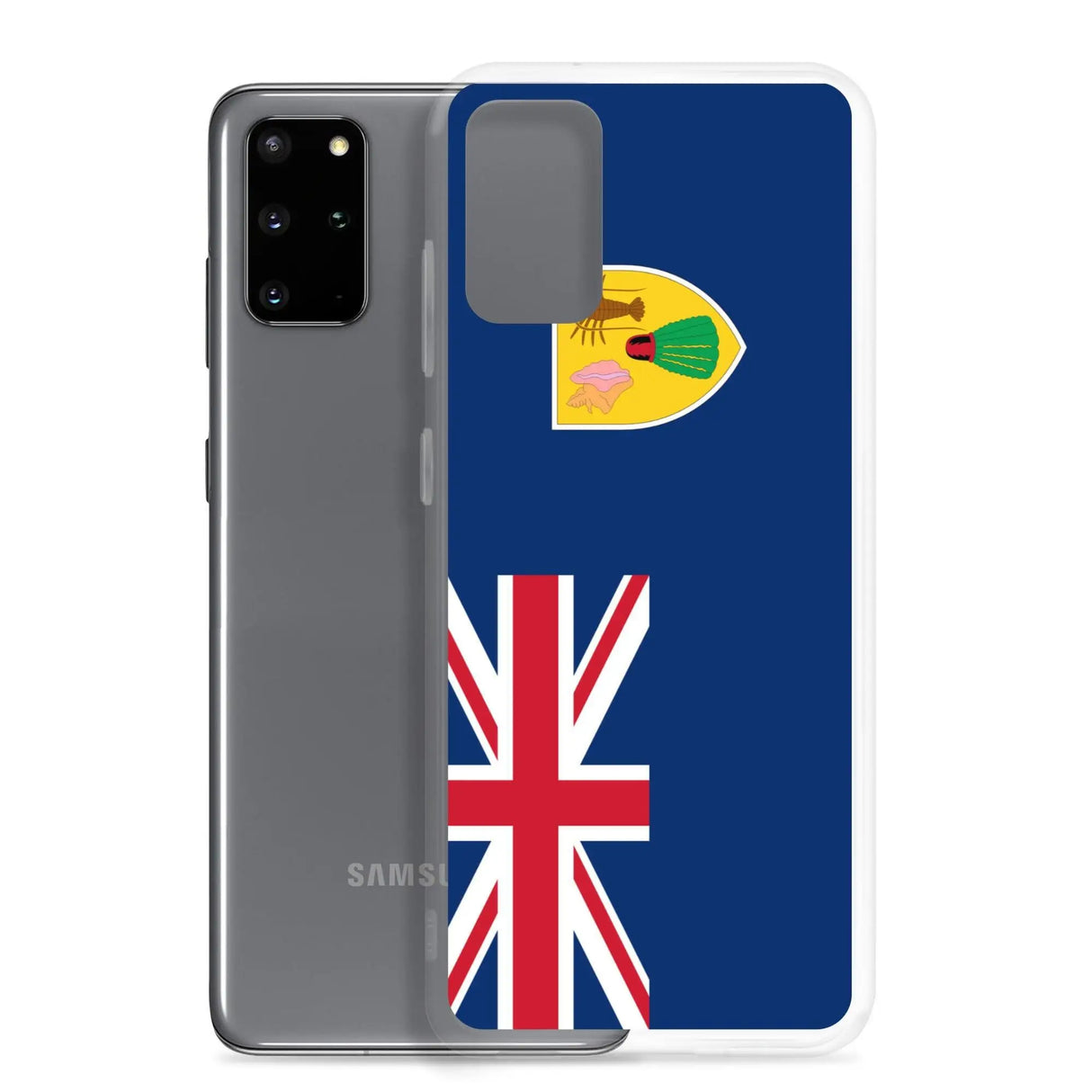 Coque samsung îles turques-et-caïques souple antichoc