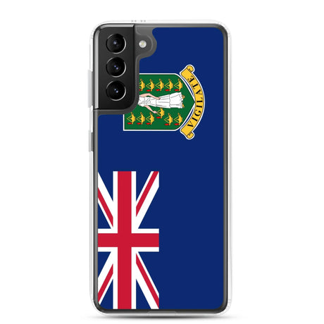 Coque samsung îles vierges britanniques souple antichoc