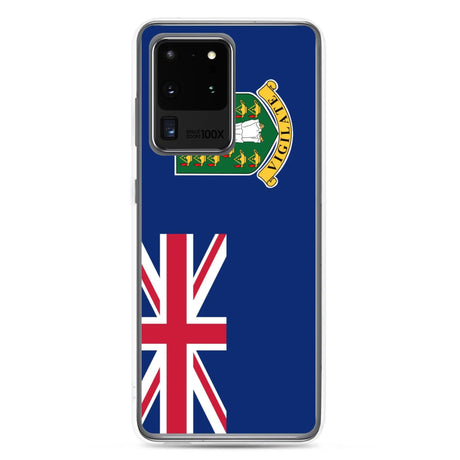 Coque samsung îles vierges britanniques souple antichoc