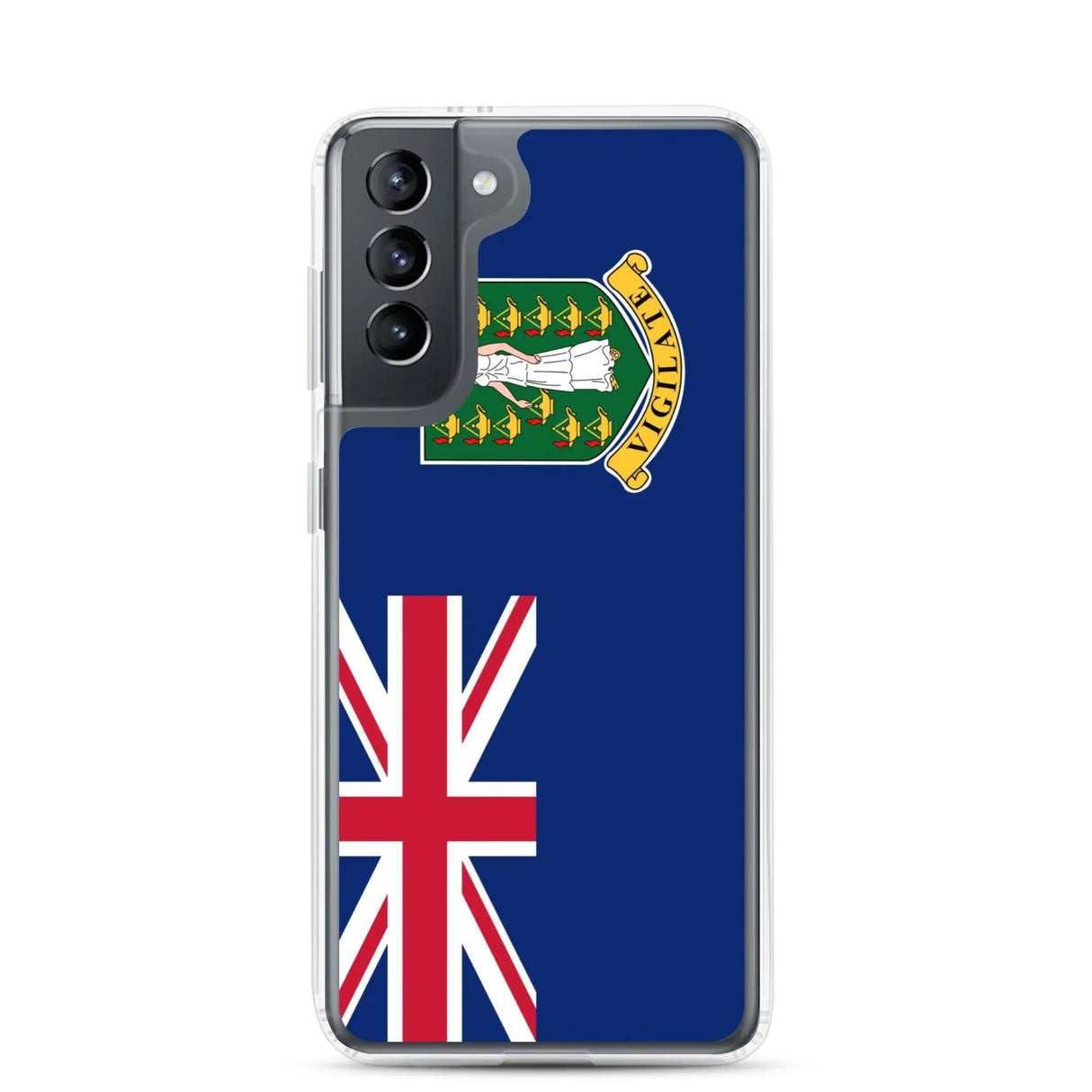 Coque samsung îles vierges britanniques souple antichoc