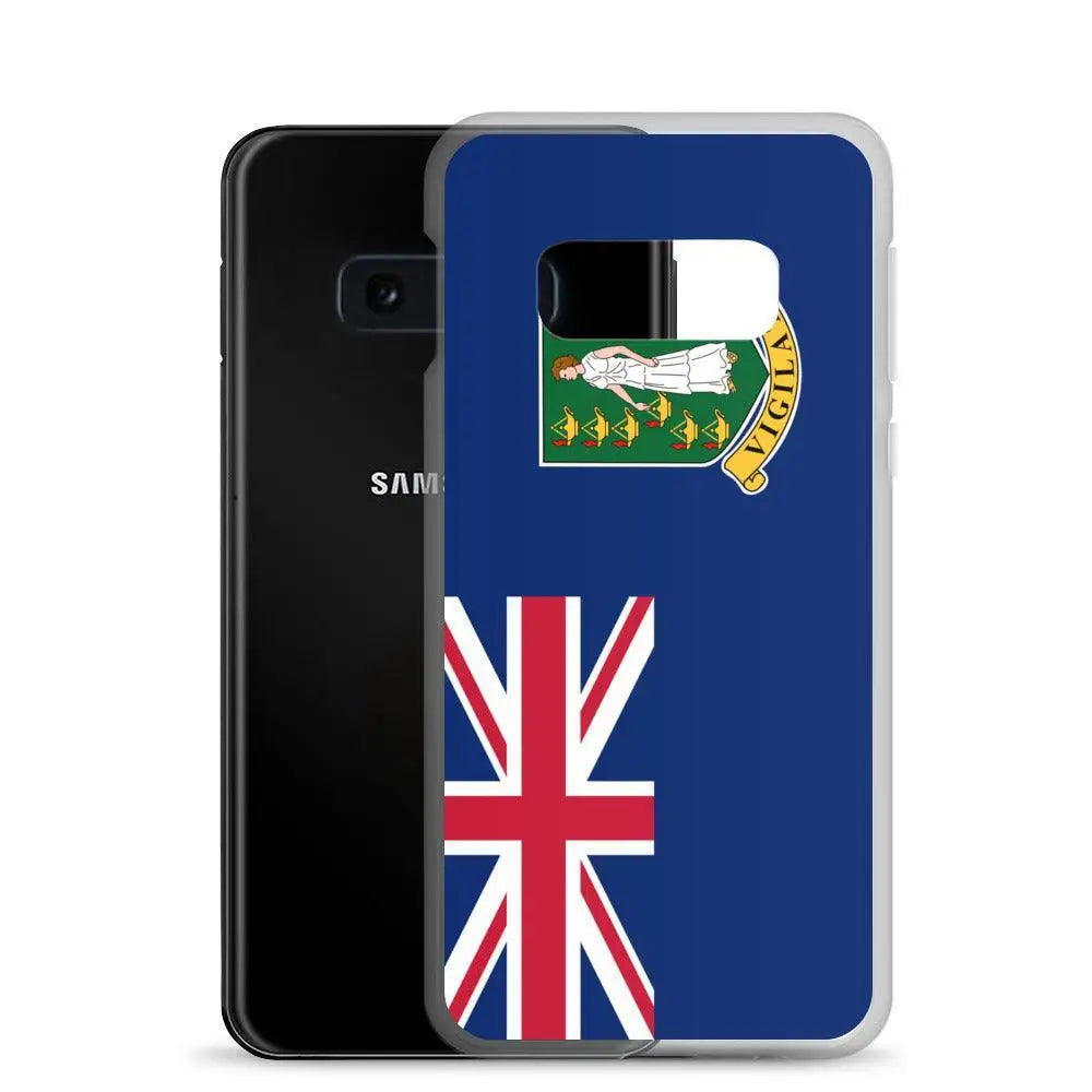 Coque samsung îles vierges britanniques souple antichoc