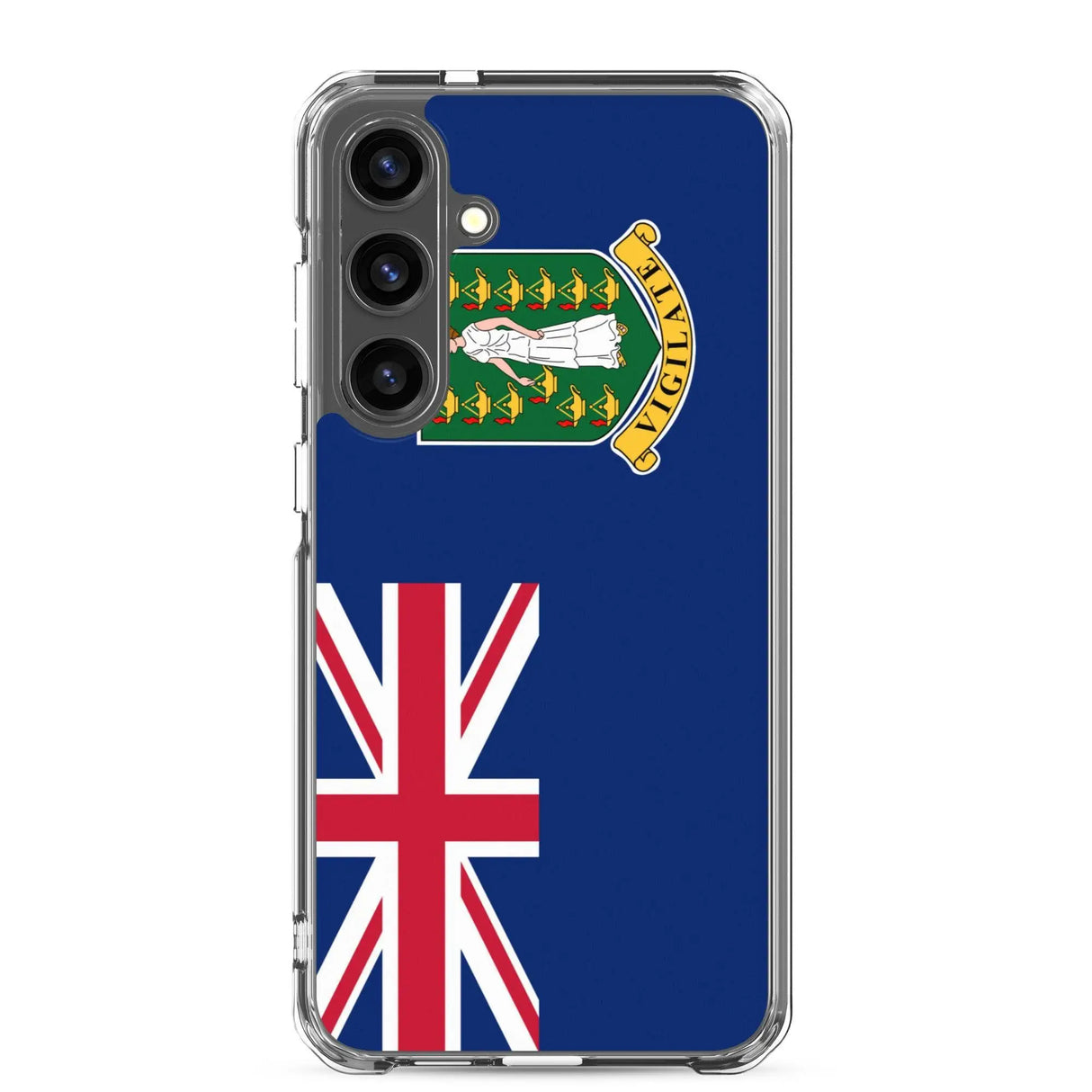 Coque samsung îles vierges britanniques souple antichoc