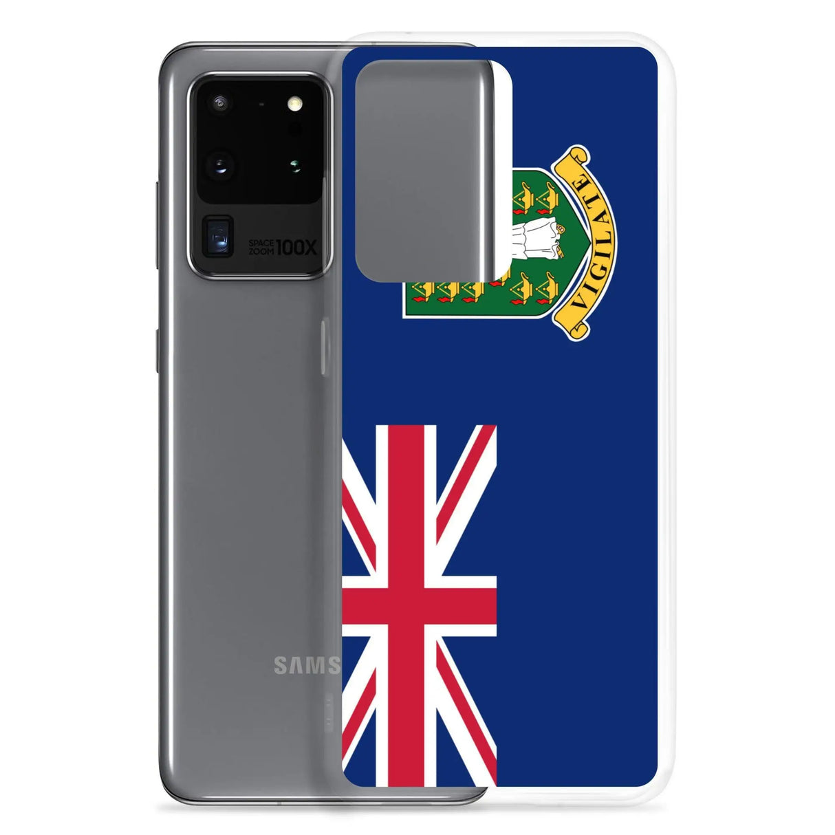 Coque samsung îles vierges britanniques souple antichoc
