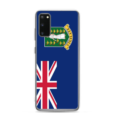 Coque samsung îles vierges britanniques souple antichoc