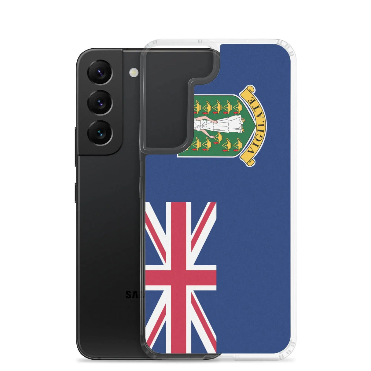 Coque samsung îles vierges britanniques souple antichoc