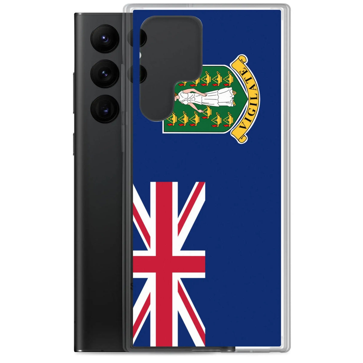 Coque samsung îles vierges britanniques souple antichoc