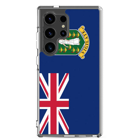 Coque samsung îles vierges britanniques souple antichoc