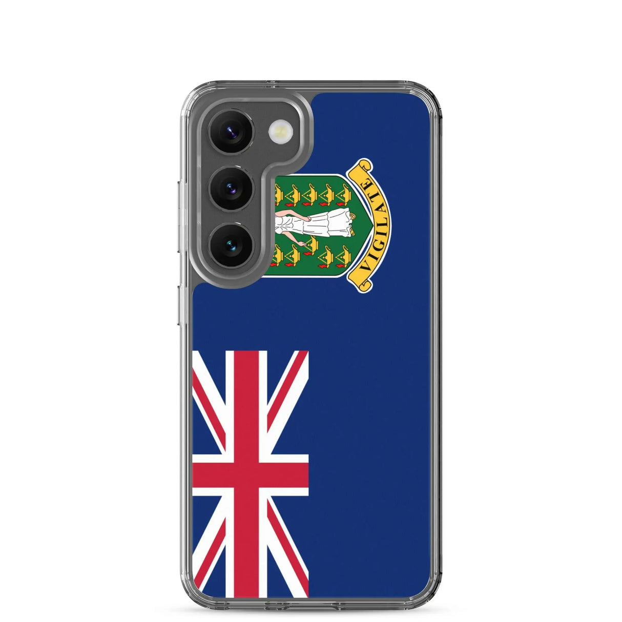 Coque samsung îles vierges britanniques souple antichoc