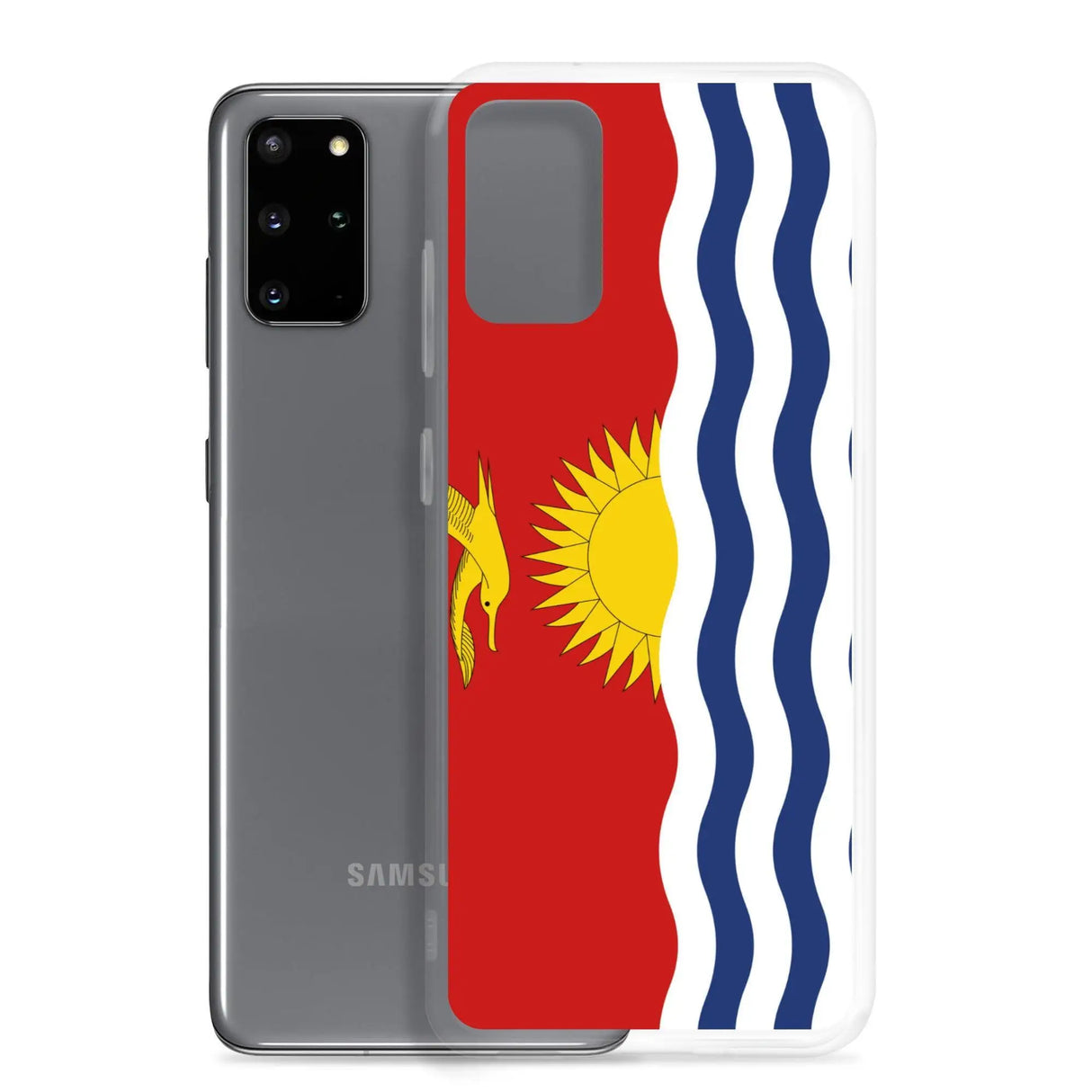 Coque samsung kiribati souple antichoc motif drapeau