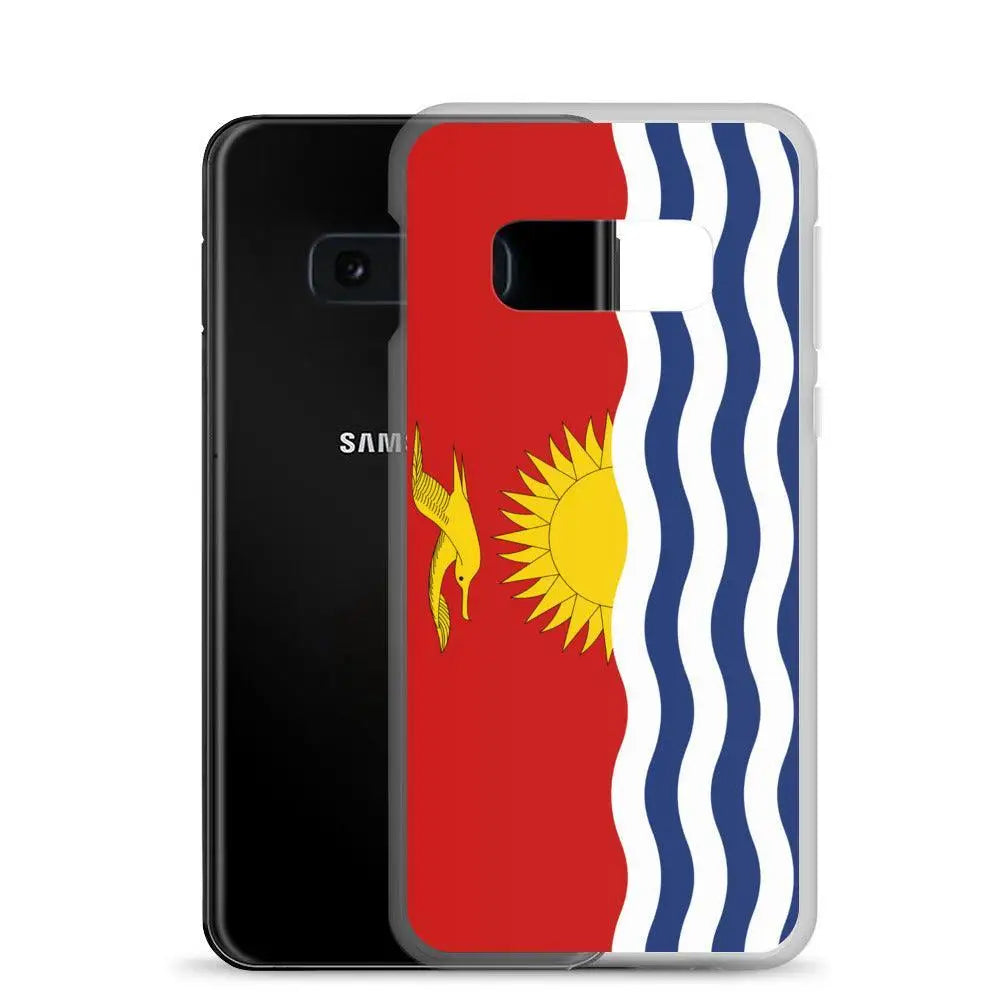 Coque samsung kiribati souple antichoc motif drapeau