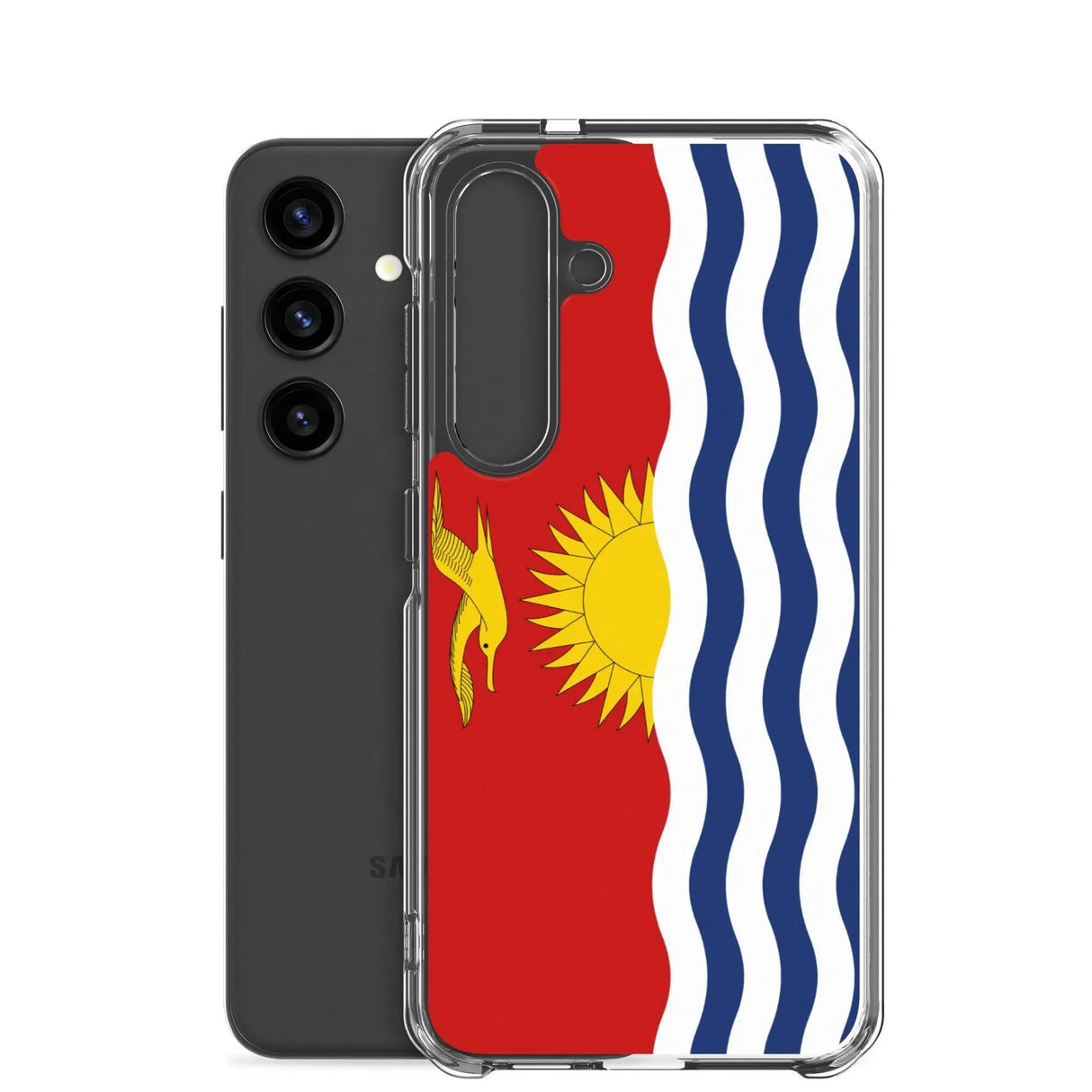 Coque samsung kiribati souple antichoc motif drapeau