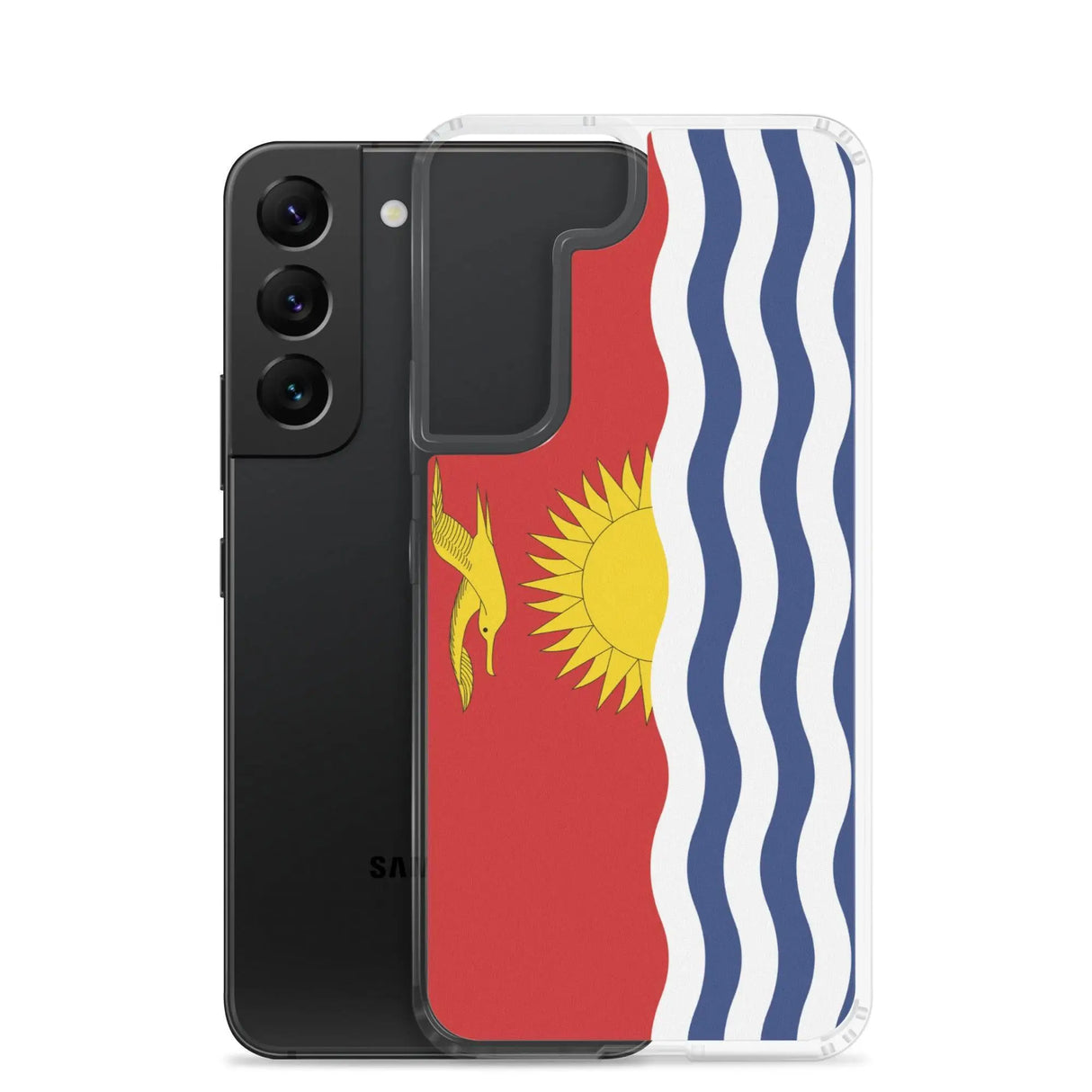 Coque samsung kiribati souple antichoc motif drapeau