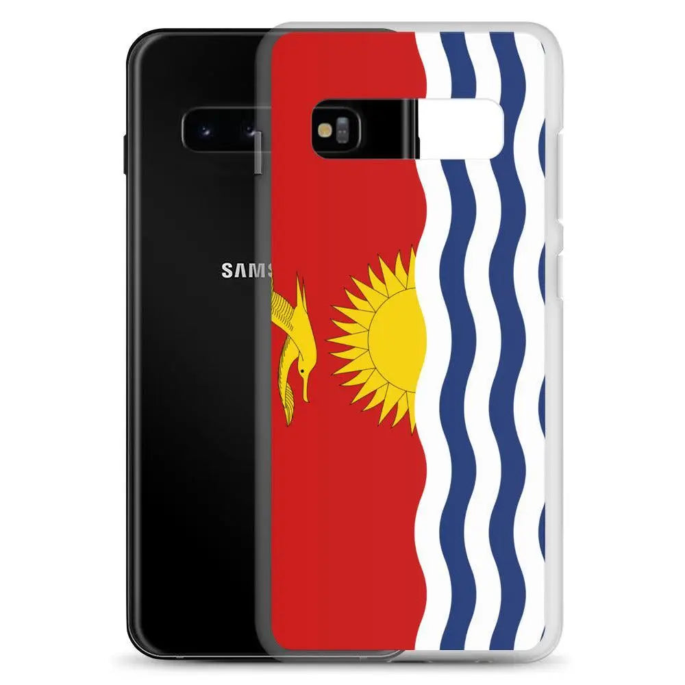 Coque samsung kiribati souple antichoc motif drapeau