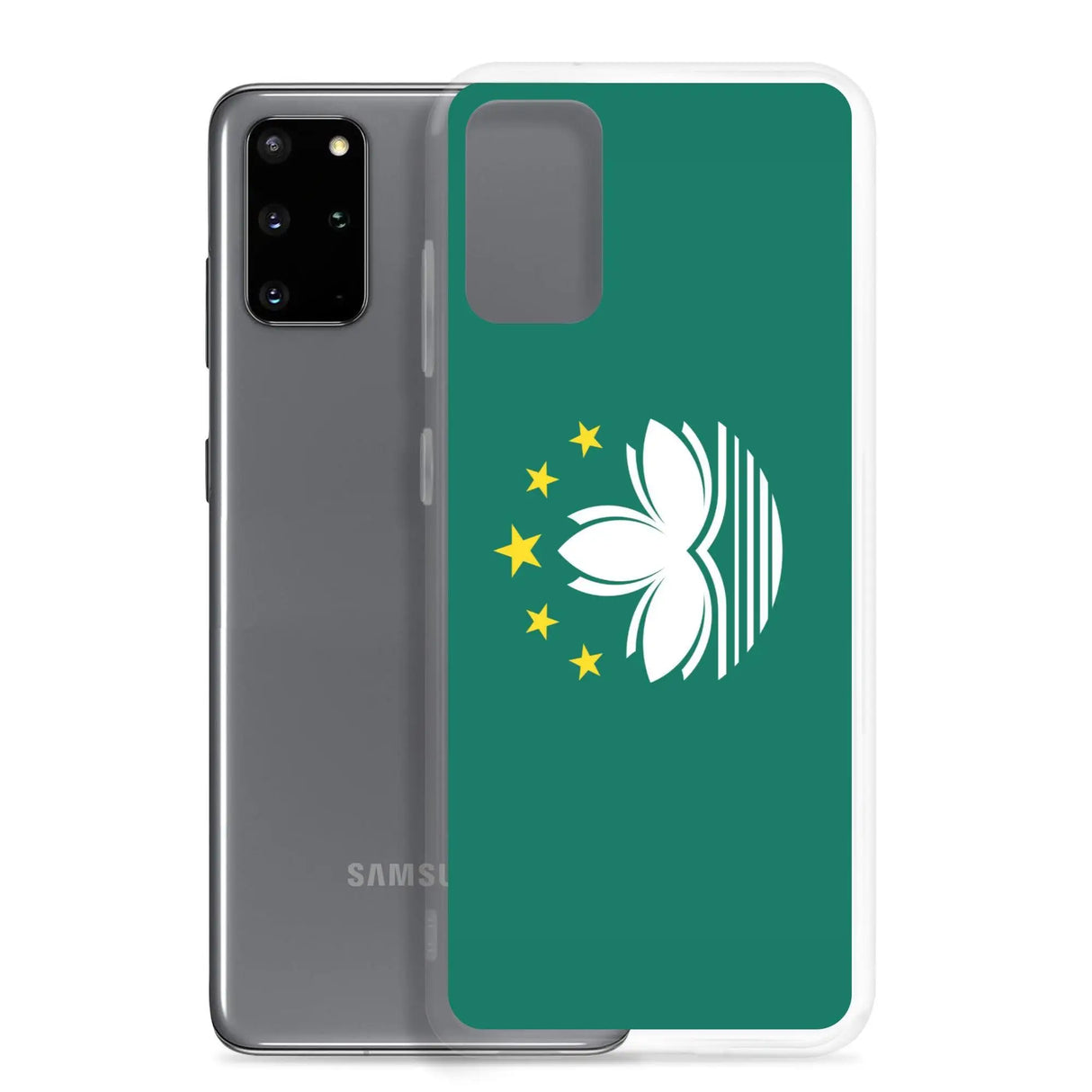Coque samsung macao souple antichoc motif drapeau