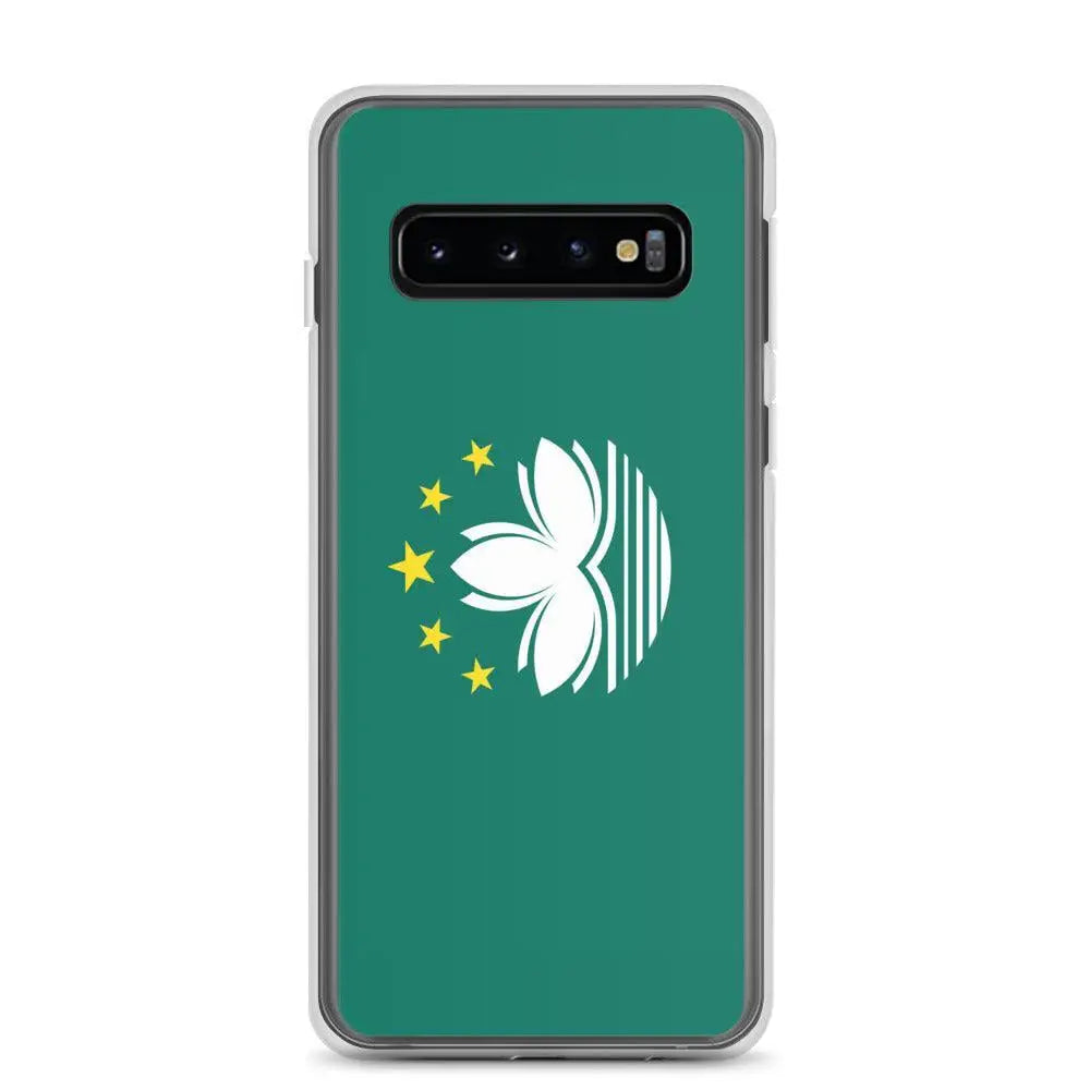 Coque samsung macao souple antichoc motif drapeau