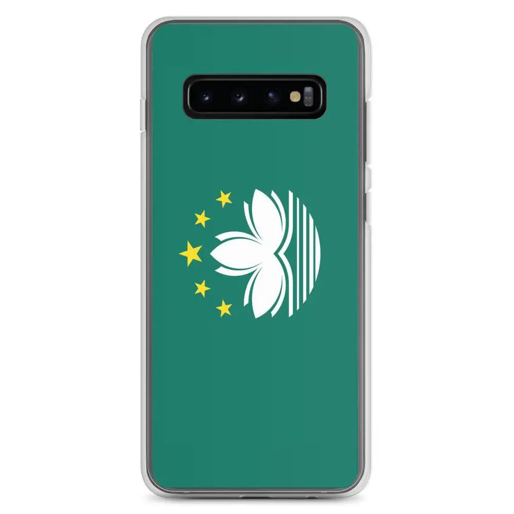 Coque samsung macao souple antichoc motif drapeau