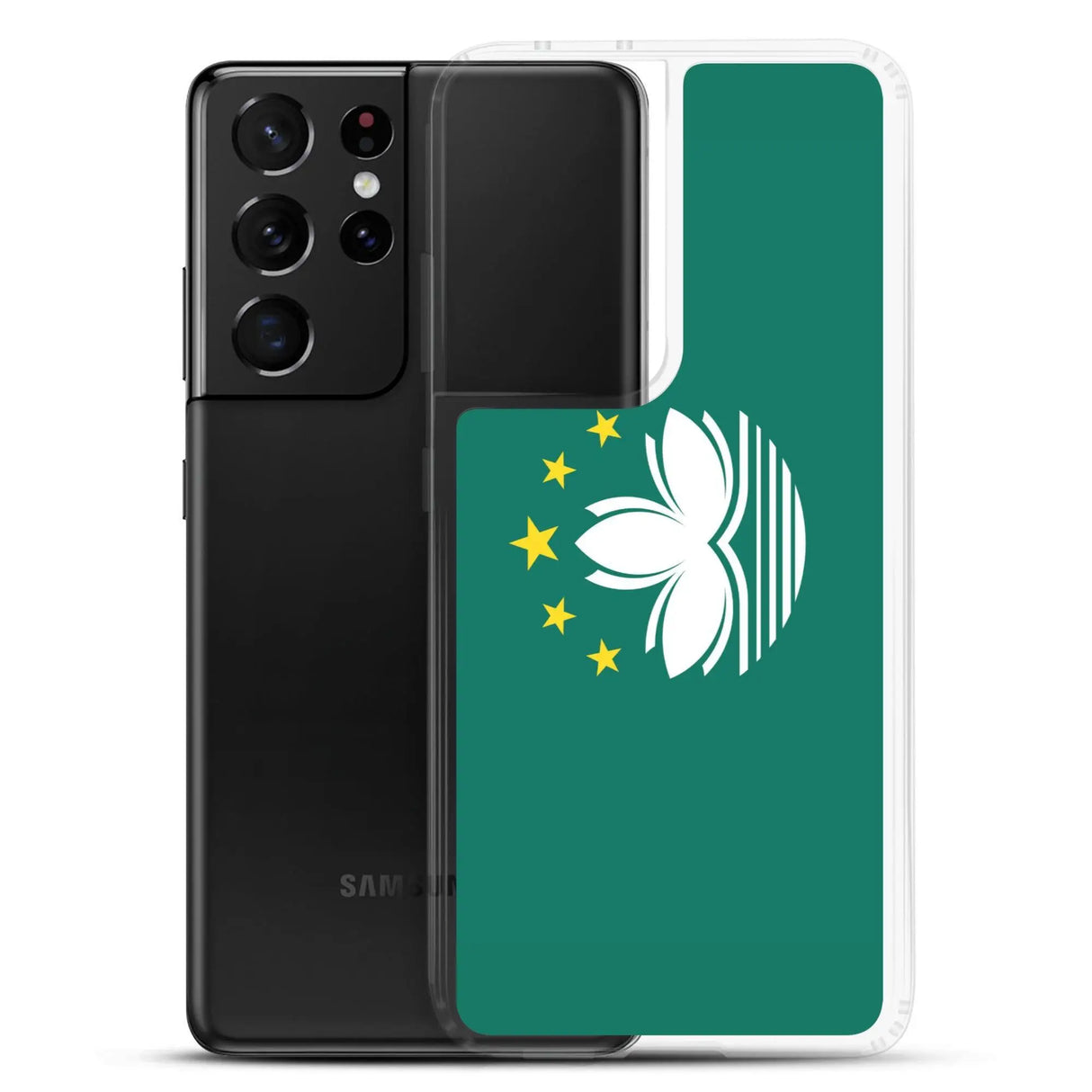 Coque samsung macao souple antichoc motif drapeau