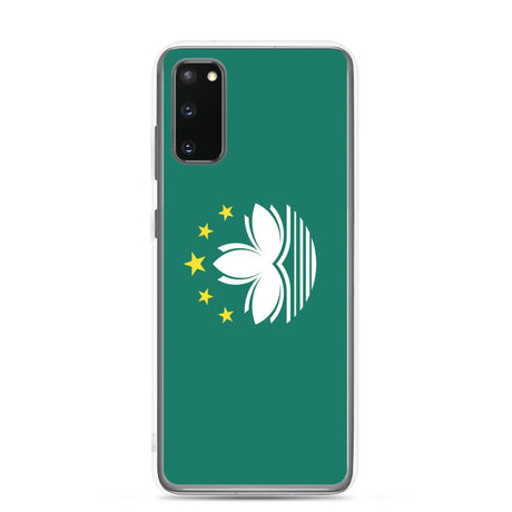Coque samsung macao souple antichoc motif drapeau