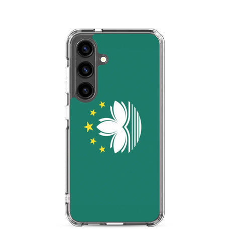 Coque samsung macao souple antichoc motif drapeau